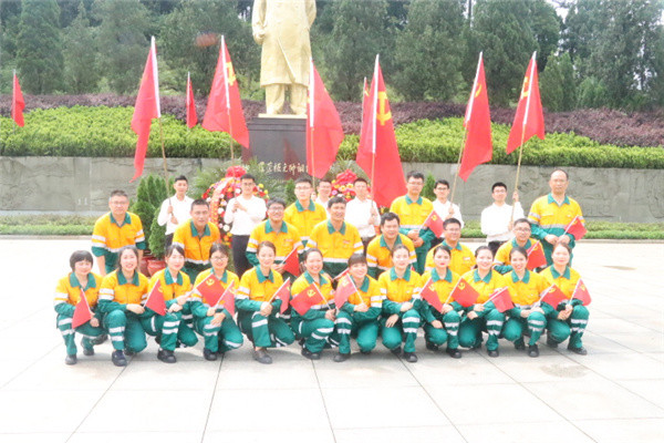 唱紅歌 頌黨恩——衡陽Lewin乐玩參加慶祝建黨一百周年 歌頌共產黨拍攝活動